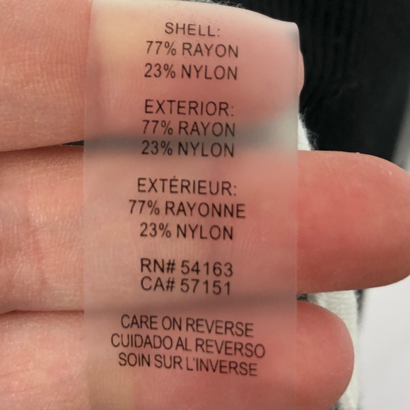 Calvin Klein striped Colorblock sweater mock neck - Picture 6 of 6